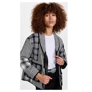 NEW THE GREAT. The Reversible Quilted Jacket Size 3/Large